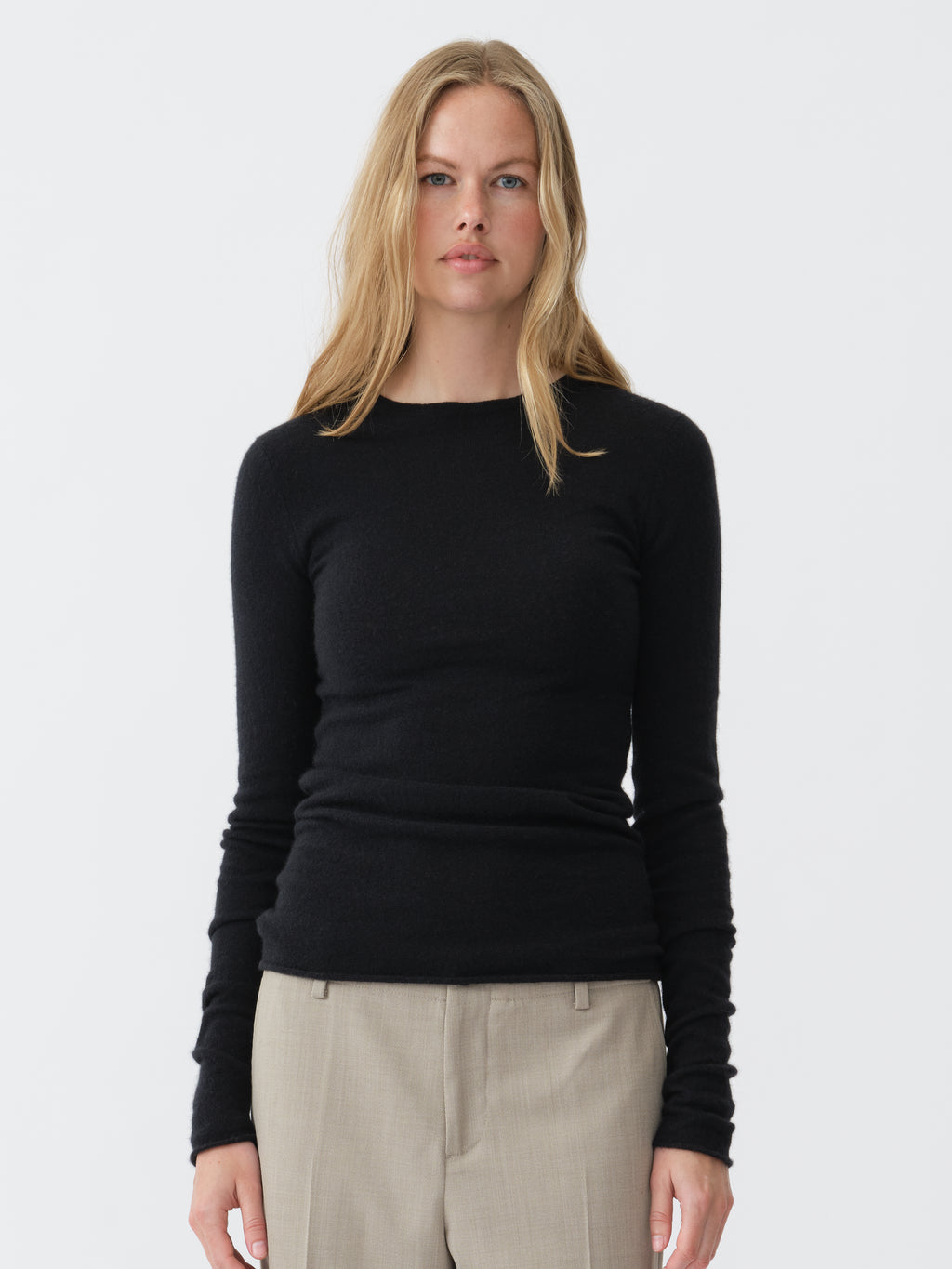 Happiness Black Long Sleeve