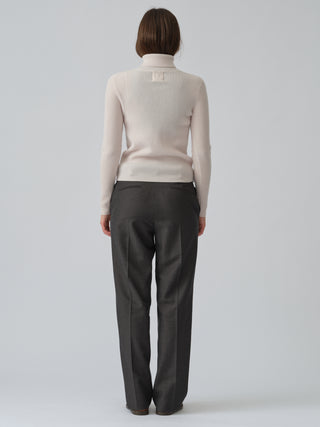 Women's Ribbed Turtleneck - Off-White