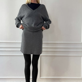 Women's Mini Skirt - Heather Grey