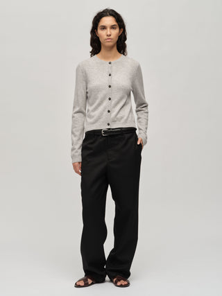 Women's O-Cardigan - Ash Grey