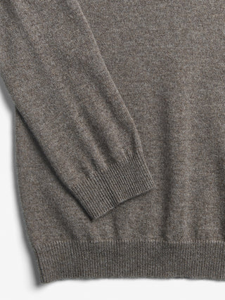 WomensFitted90sVNeck_Truffle