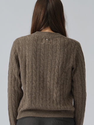 Premium Classic Cableknit - Truffle
