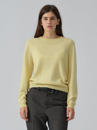 Women's Classic Roundneck - Soft Yellow