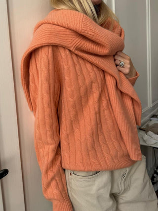 Premium Classic Cableknit - Peach