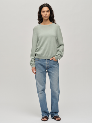 Women's Classic Roundneck - Sage Green
