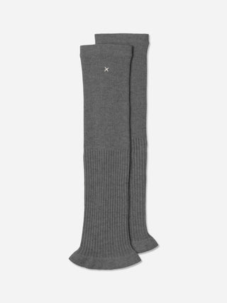 Cashmere Arm Warmers - Heather Grey