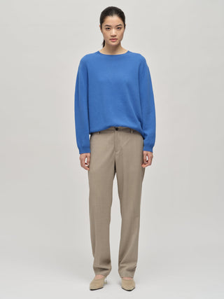 Women's Oversized Roundneck - Cobolt