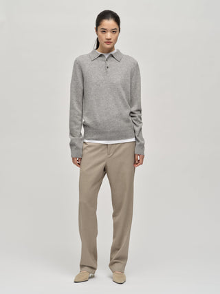 Original Polo - Heather Grey Light