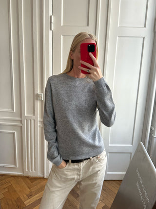 Women's Classic Roundneck - Heather Grey Light