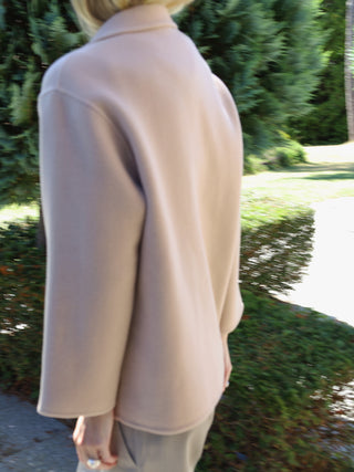 Women's Overshirt Jacket - Camel