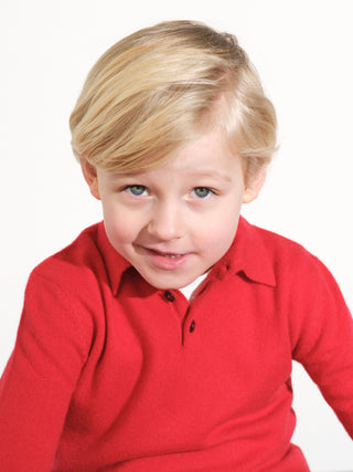 Kids Polo - Red