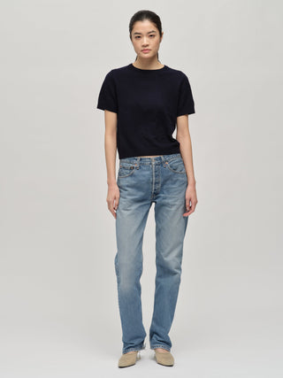 Women's Blouse - Navy Blue