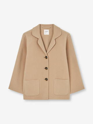 Women's Overshirt Jacket - Camel
