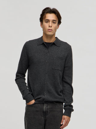 Original Button Down Polo - Dark Grey