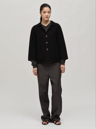 Women's Overshirt Jacket - Black