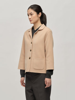 Women's Overshirt Jacket - Camel