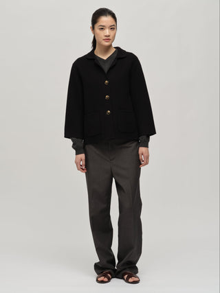 Women's Overshirt Jacket - Black