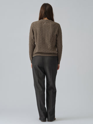 Premium Classic Cableknit - Truffle