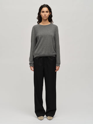 Women's Classic Roundneck - Heather Grey