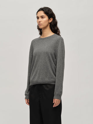 Women's Classic Roundneck - Heather Grey