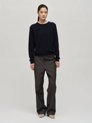 Women's Classic Roundneck - Navy Blue