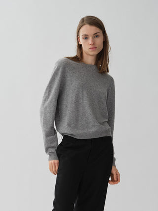 Women's Classic Roundneck - Heather Grey Light