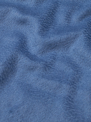 Cashmere Woven Scarf - Petrol