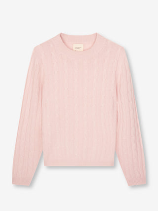 Premium Classic Cableknit - Baby Pink