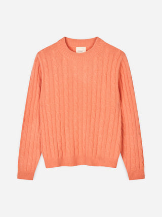 Premium Classic Cableknit - Peach