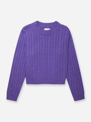 Premium Classic Cableknit - Purple