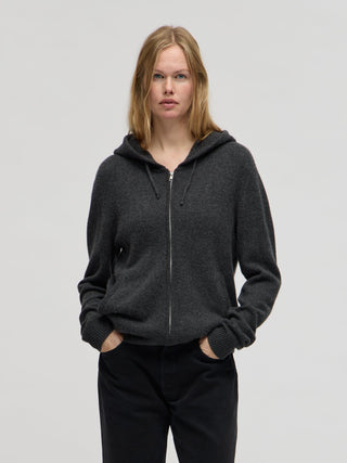 Premium Original Zip Hoodie - Dark Grey