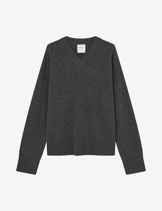 Premium V-Neck - Dark Grey