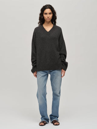 Premium V-Neck - Dark Grey