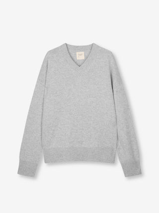 Premium V-Neck - Ash Grey