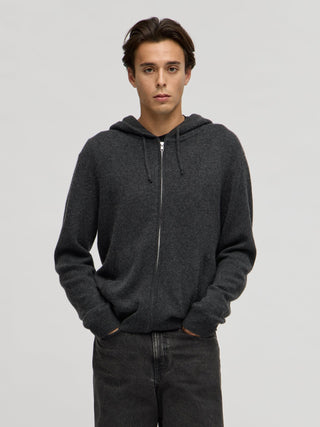 Premium Original Zip Hoodie - Dark Grey
