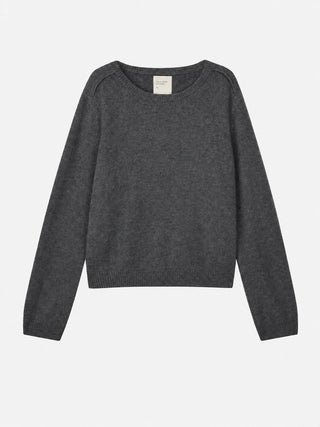 Premium Patched Classic Roundneck - Dark Grey
