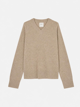 Premium V-Neck - Toast