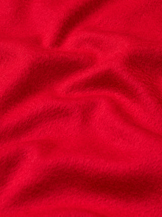 Cashmere Woven Scarf - Red