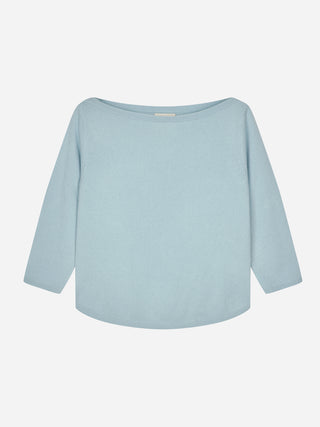 Women's Boat Neck - Baby Blue