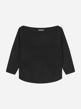 Women's Boat Neck - Black