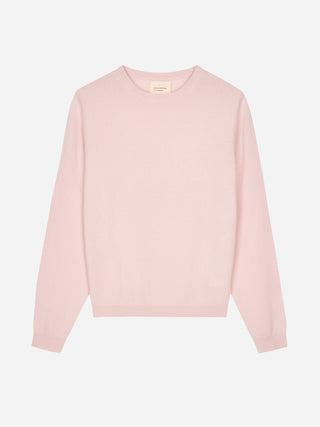 Women's Fitted Roundneck - Baby Pink