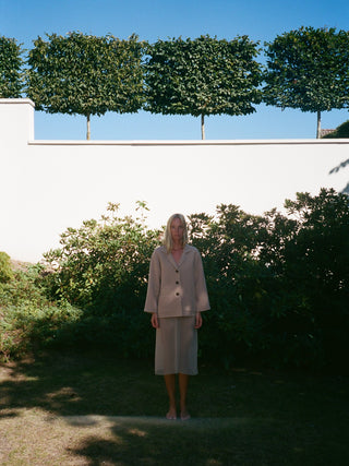 Women's Overshirt Jacket - Camel