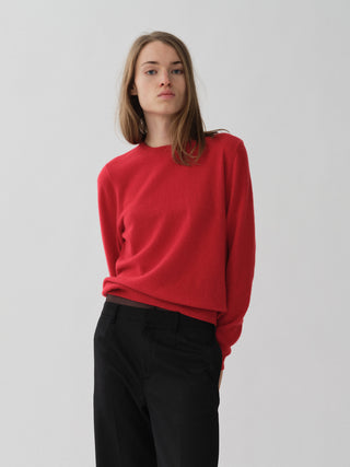 Women's Classic Roundneck - Red