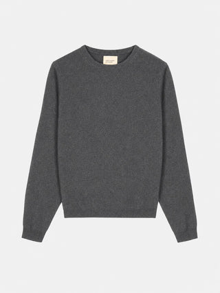 Women's Fitted Roundneck - Dark Grey