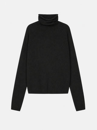 Women's Roll Neck - Black