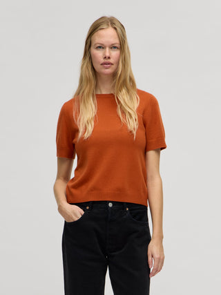 Women's Blouse - Dark Orange