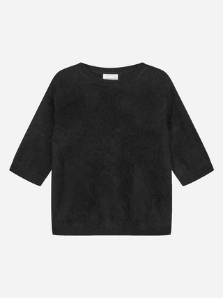 Women's Brushed Blouse - Black