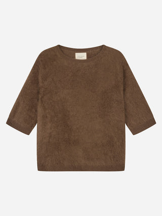 Women's Brushed Blouse - Brownie