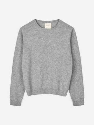 Womens Classic Roundneck - Heather Grey Light