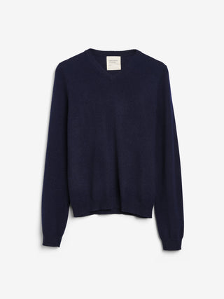 Women's Fittet 90's V-Neck - Navy Blue